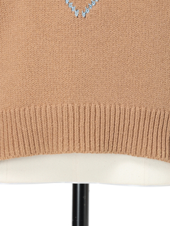 pierre cardin(ピエールカルダン) |ラメジャガード ニット セーター