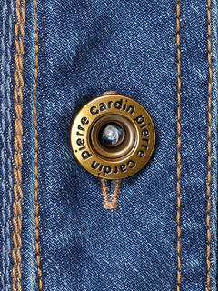 pierre cardin(ピエールカルダン) |デニムコンビネーション カーディガン