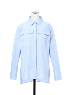 pierre cardin(ピエールカルダン) |コットンオックス ブラウス シャツ