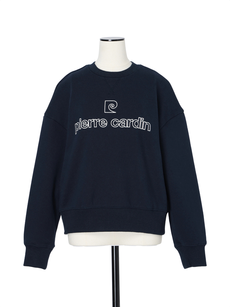 日本製】 pierre cardin ロゴ コットンテリー スウェット ｜ pierre