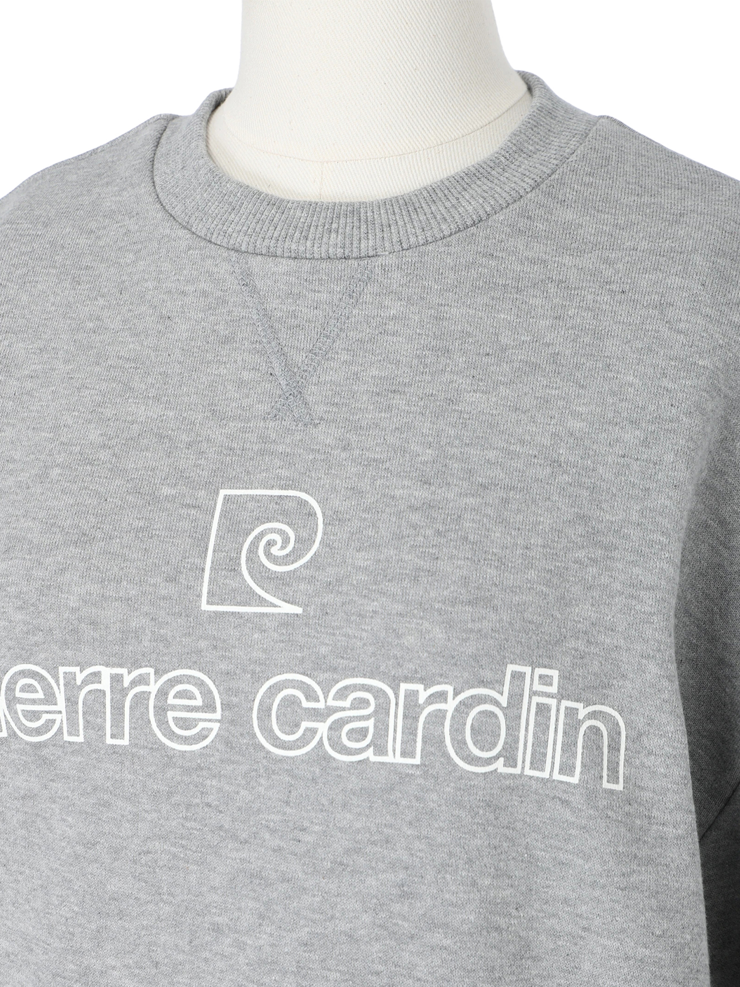 日本製】 pierre cardin ロゴ コットンテリー スウェット ｜ pierre 
