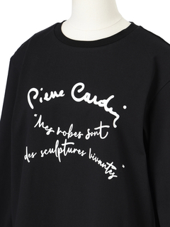 pierre cardin(ピエールカルダン) |【日本製】 シルケットテンジク ロンT