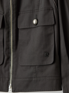 pierre cardin(ピエールカルダン) |【カタログ掲載】エステルコットン ノーカラー ジャケット