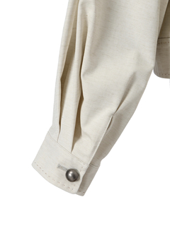 pierre cardin(ピエールカルダン) |【カタログ掲載】エステルコットン ノーカラー ジャケット