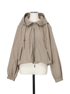 pierre cardin(ピエールカルダン) |【カタログ掲載】メモリータフタ フーディ ジャケット