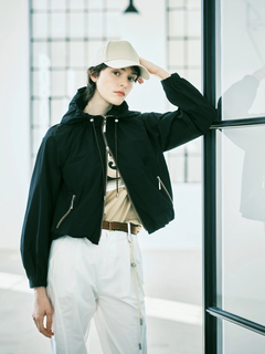 pierre cardin(ピエールカルダン) |【カタログ掲載】メモリータフタ フーディ ジャケット