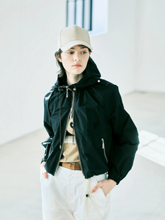 pierre cardin(ピエールカルダン) |【カタログ掲載】メモリータフタ フーディ ジャケット