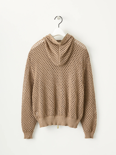 pierre cardin(ピエールカルダン) |ミニスパンコール フーディ ジャケット