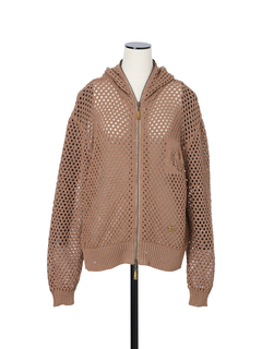 pierre cardin(ピエールカルダン) |ミニスパンコール フーディ ジャケット