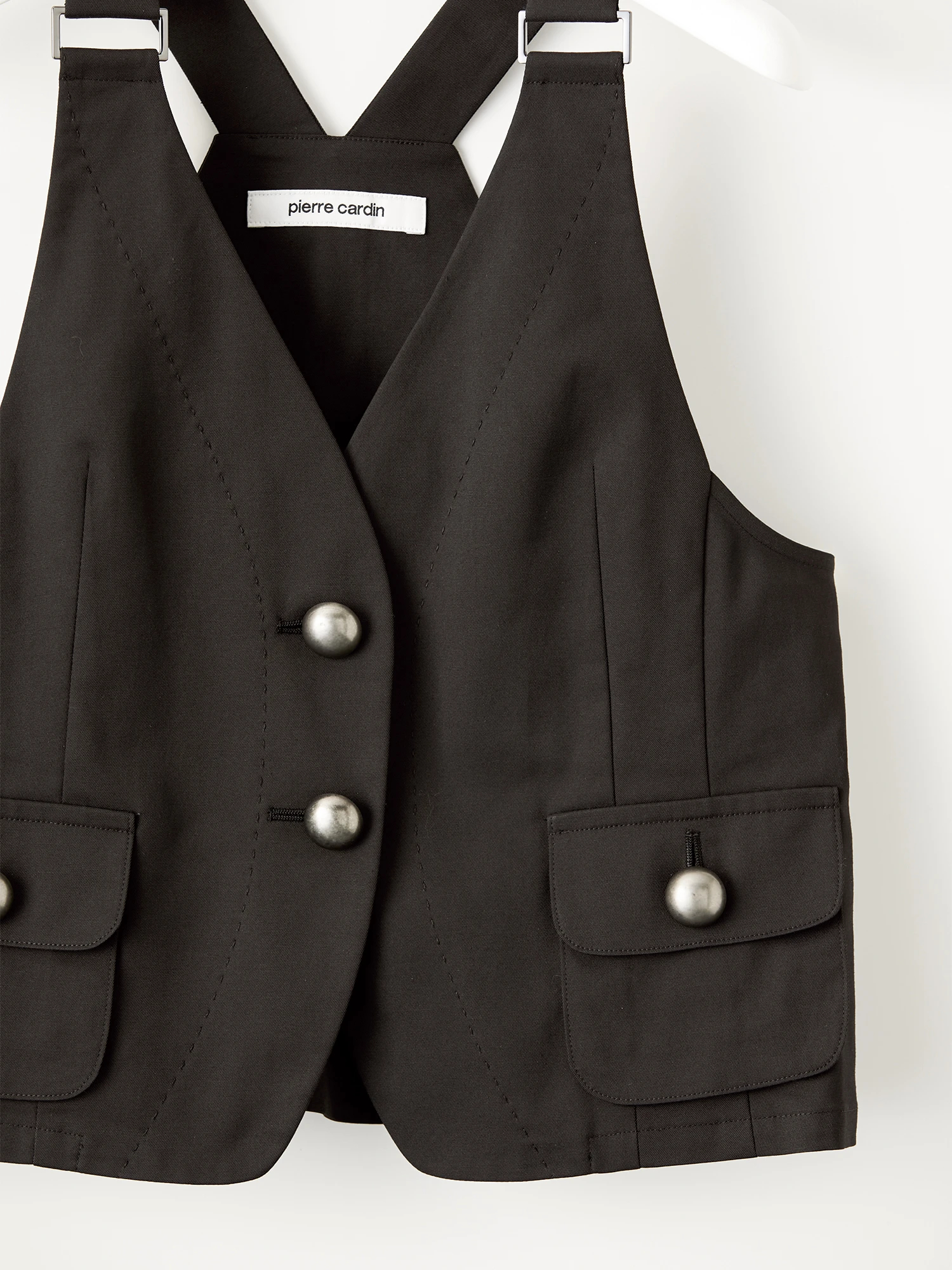 エステルコットン ジレ ベスト ｜ pierre cardin（ピエールカルダン