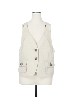 pierre cardin(ピエールカルダン) |エステルコットン ジレ ベスト