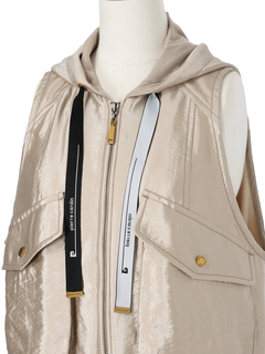 pierre cardin(ピエールカルダン) |【カタログ掲載】グロスグレイン ジレ ベスト