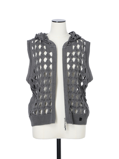 pierre cardin(ピエールカルダン) |【カタログ掲載】3Dケーブル ニット ジレ ベスト