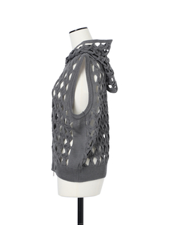 pierre cardin(ピエールカルダン) |【カタログ掲載】3Dケーブル ニット ジレ ベスト