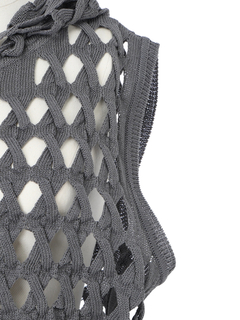 pierre cardin(ピエールカルダン) |【カタログ掲載】3Dケーブル ニット ジレ ベスト