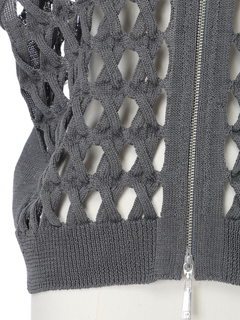 pierre cardin(ピエールカルダン) |【カタログ掲載】3Dケーブル ニット ジレ ベスト
