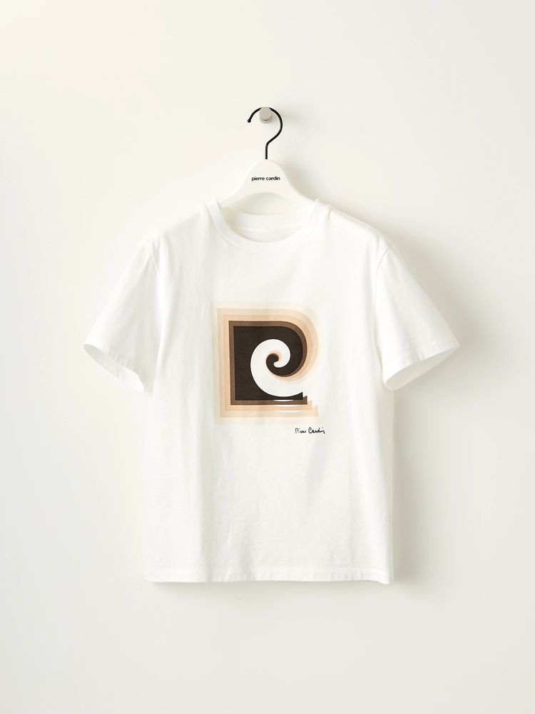 pierre cardin(ピエールカルダン) |【カタログ掲載】ロングステープル プリント Tシャツ プリントT