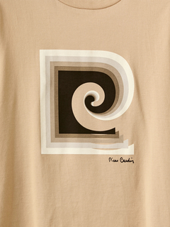 pierre cardin(ピエールカルダン) |【カタログ掲載】ロングステープル プリント Tシャツ プリントT