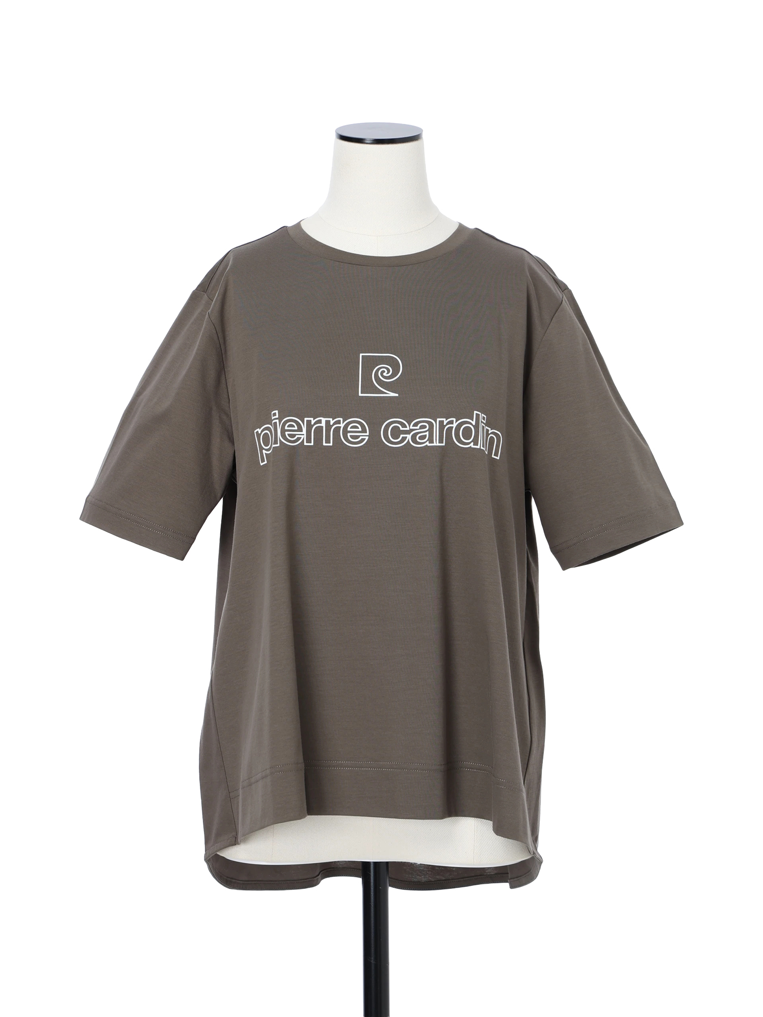 pierre cardin ロゴ 80シルケットスムース Tシャツ プリントT
