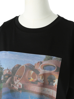 pierre cardin(ピエールカルダン) |80 シルケットスムース Tシャツ プリントT