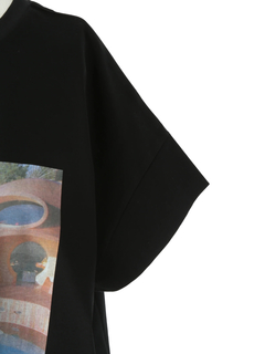 pierre cardin(ピエールカルダン) |80 シルケットスムース Tシャツ プリントT