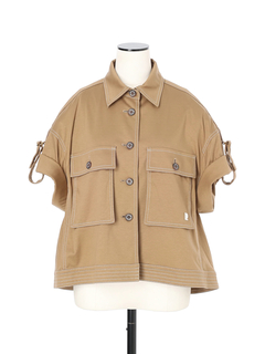 pierre cardin(ピエールカルダン) |アルビニスタスムース ジャケット ブラウス