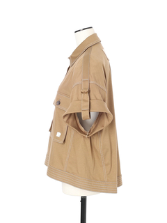 pierre cardin(ピエールカルダン) |アルビニスタスムース ジャケット ブラウス