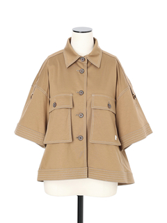 pierre cardin(ピエールカルダン) |アルビニスタスムース ジャケット ブラウス