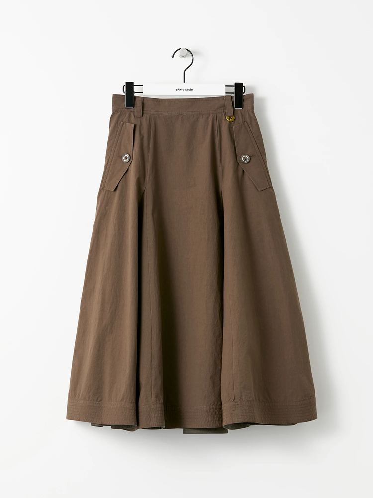pierre cardin(ピエールカルダン) |ロングステープル コットン スカート