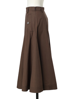 pierre cardin(ピエールカルダン) |ロングステープル コットン スカート