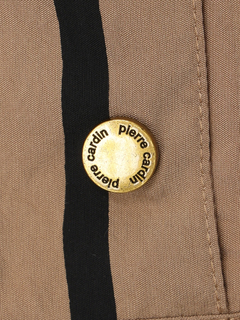 pierre cardin(ピエールカルダン) |ランダムストライプ ベスト ジレ ブラウス シャツ
