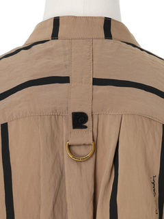 pierre cardin(ピエールカルダン) |ランダムストライプ ベスト ジレ ブラウス シャツ