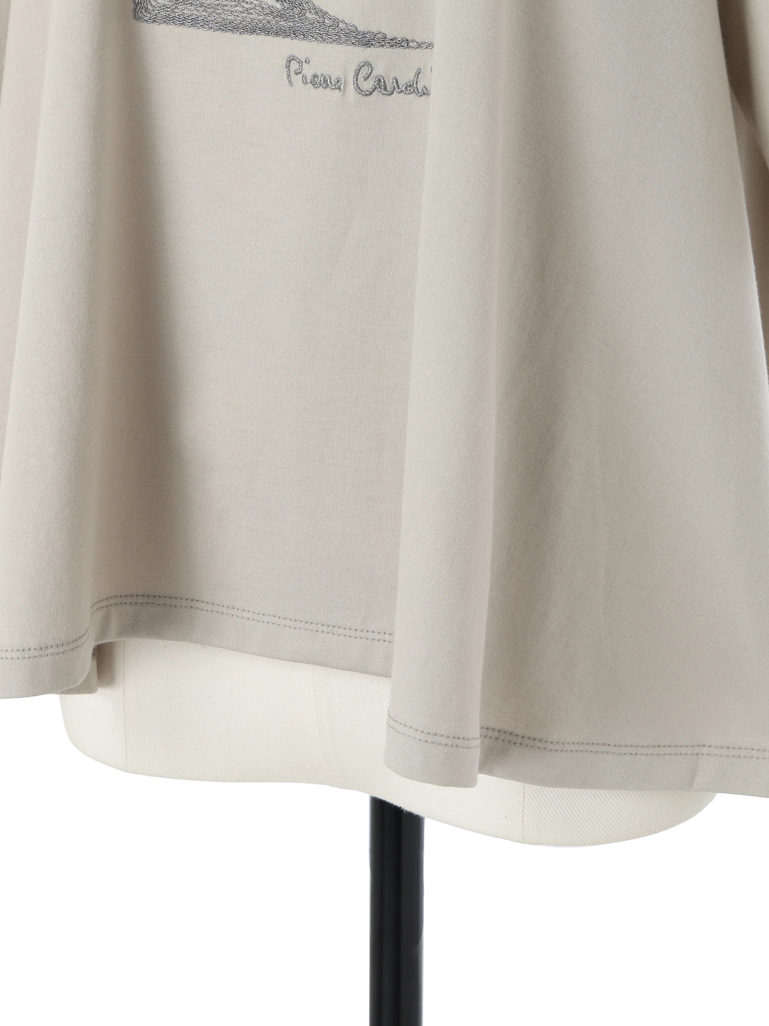 pierre cardin ロゴ ロングステープル コットン Tシャツ ｜ pierre 