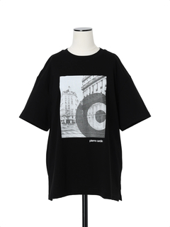 pierre cardin(ピエールカルダン) |ロングステープルコットン プリント Tシャツ
