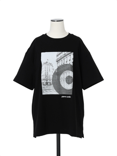 pierre cardin(ピエールカルダン) |ロングステープルコットン プリント Tシャツ
