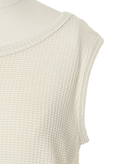 pierre cardin(ピエールカルダン) |ラメストレッチ ノースリーブ Tシャツ