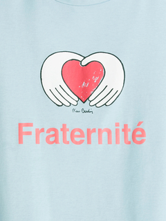 pierre cardin(ピエールカルダン) |Fraternité／友愛 80シルケットスムース Tシャツ プリントT