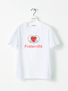 pierre cardin(ピエールカルダン) |Fraternité／友愛 80シルケットスムース Tシャツ プリントT