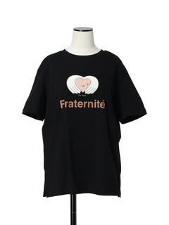 pierre cardin(ピエールカルダン) |Fraternité／友愛 80シルケットスムース Tシャツ プリントT