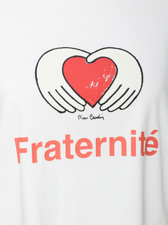 pierre cardin(ピエールカルダン) |Fraternité／友愛 80シルケットスムース Tシャツ プリントT