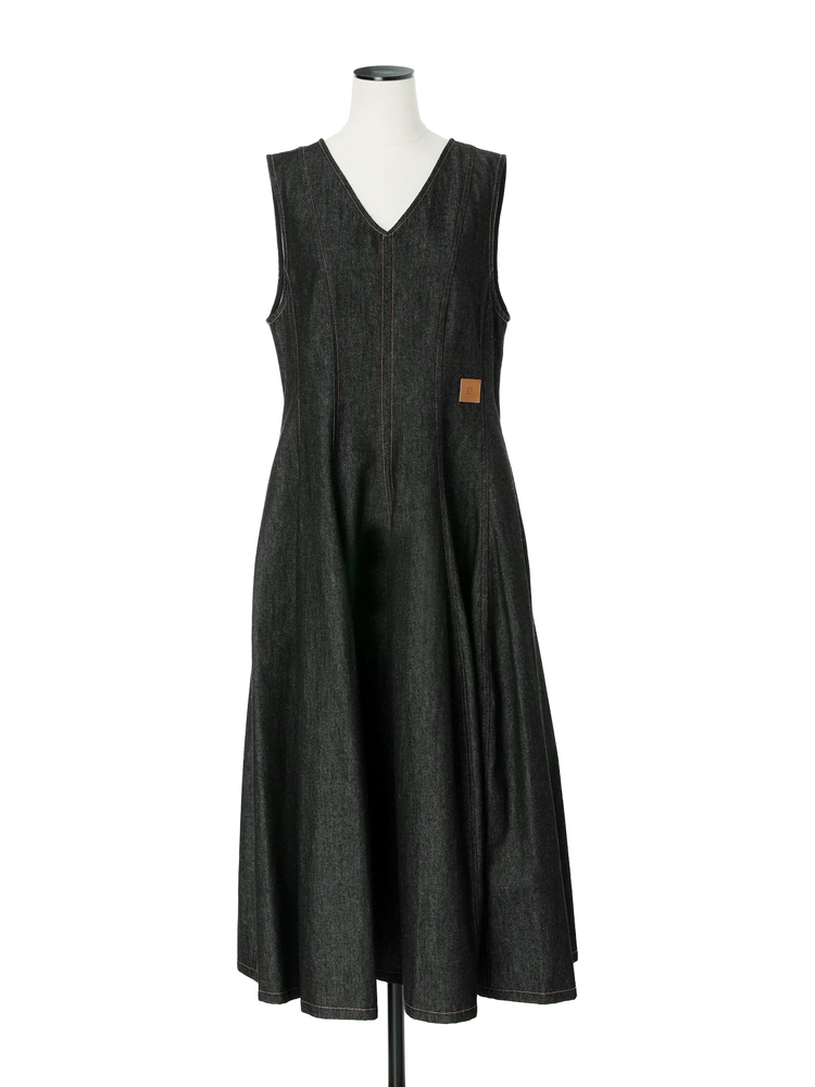 pierre cardin(ピエールカルダン) |リアクティブデニム ワンピース