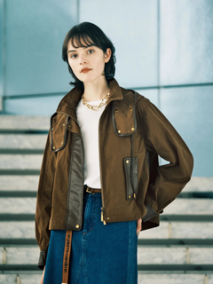 pierre cardin(ピエールカルダン) |コットンナイロンツイル ジャケット