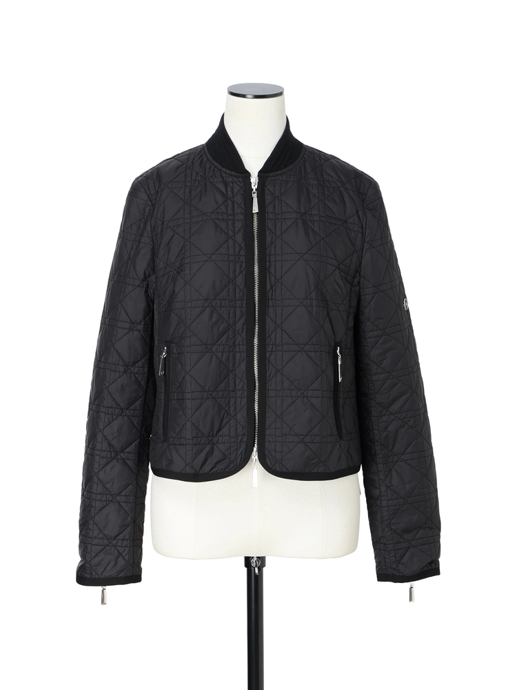 pierre cardin(ピエールカルダン) |ジオメトリックキルト ブルゾン ジャケット