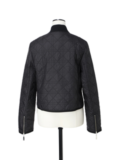 pierre cardin(ピエールカルダン) |ジオメトリックキルト ブルゾン ジャケット