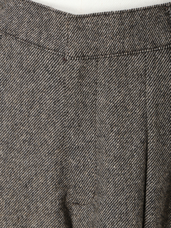 pierre cardin(ピエールカルダン) |ウール ツィード ワンタック パンツ