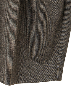 pierre cardin(ピエールカルダン) |ウール ツィード ワンタック パンツ
