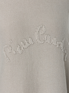 pierre cardin(ピエールカルダン) |リッツミンキー スレッドロゴ シャギースリーブ ニット