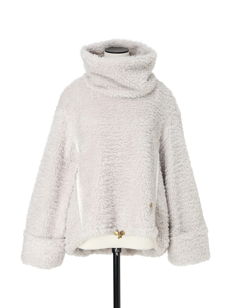 pierre cardin(ピエールカルダン) |ダブルフェイス ボア プルオーバー